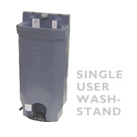 Single User Wash Stand